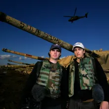 The Renaud brothers, Brent and Craig, on their last project together, 'Armed Only With A Camera: The Life and Death of Brent Renaud' (2025)