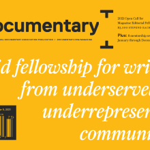 paid fellowship for writers from underserved & underrepresented communities