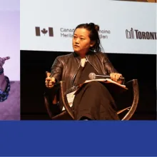 Getting Real ‘22’s programmers: (from left to right) Chris Boeckmann, Abby Sun, and Jonathan Ali.